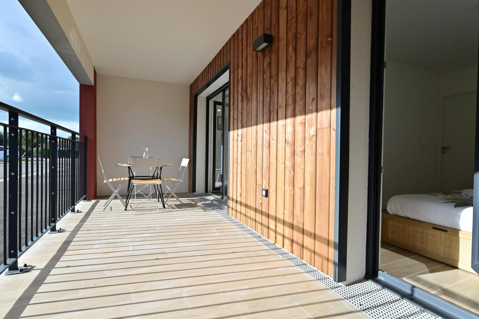 דירות ביסקארוס Biscawai Chaleureux Et Cosy Avec Terrasse מראה חיצוני תמונה
