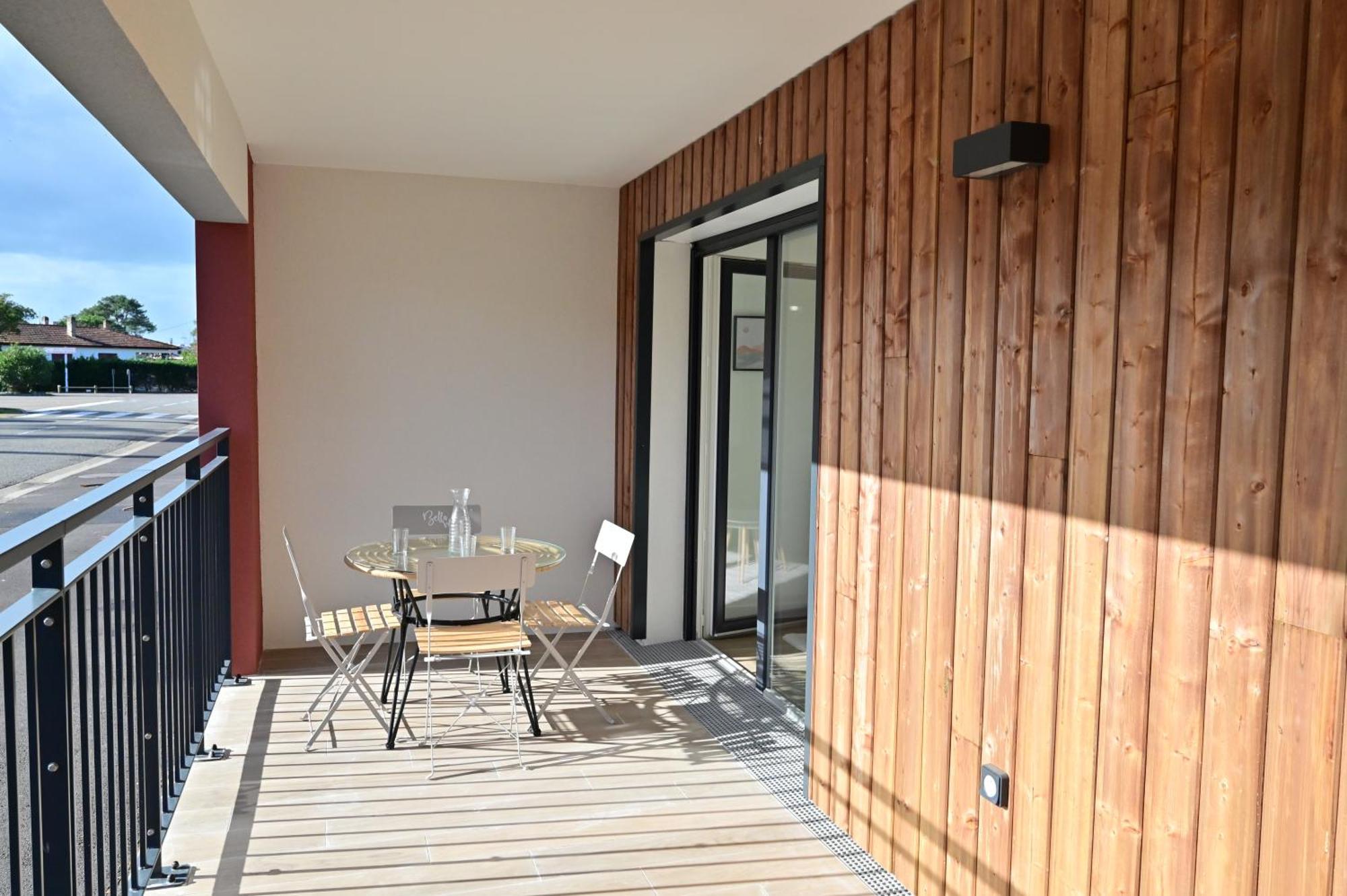דירות ביסקארוס Biscawai Chaleureux Et Cosy Avec Terrasse מראה חיצוני תמונה